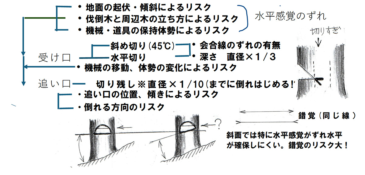 ④錯覚・錯視によるリスク